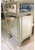 Abnert Mirrored Buffet /Sideboard 160W 